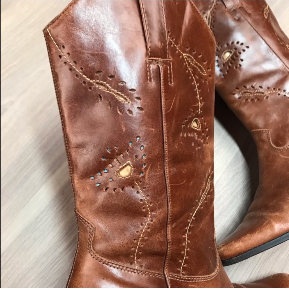 Matisse Brown Western Boots - Picture 2 of 7